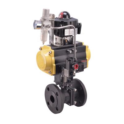 China General High Quality Micro Pneumatic Diaphragm Solenoid Valve Flange Movable Ball Valve zu verkaufen