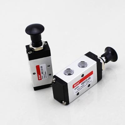 中国 16mã Ž ¡ ; 25mã Ž ¡ ; 30mã Ž ¡ ; Series Pneumatic Directional Manual Reciprocating Valve 3R/4R Pull Valve Aluminum Alloy Mechanical Manual Valve 販売のため