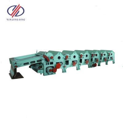 China Xinjinlong Fiber Cleaning Waste Textile Line Hemp Recycling Machine Waste Textile Recycling Machine for sale