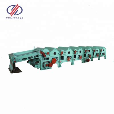 China Textile Recycling Xinjinlong Cotton Lint Machine Auto-Feeding Recycling Textile Recycling Machine for sale