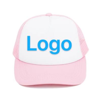 China COMMON Cheap Price Custom Baseball Cap 5 Panel White Trucker Hat for sale