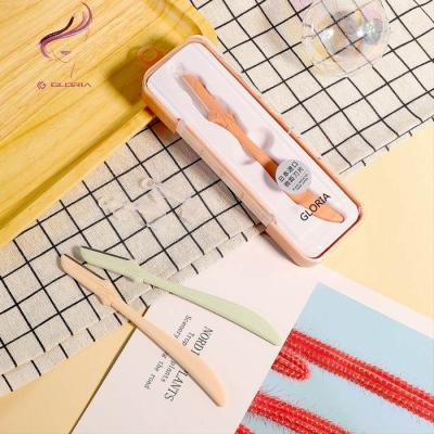 China Beauty& Custom Logo Women Shape Eyebrow Trimmer Eyebrow Trimmer Set Oval Eyebrow Razor Personal Care for sale