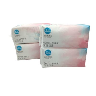 China Soft and No Portable High Quality Natural Cotton Paper Fiber Premium Soft Boxed Convenient Custom Facial Tissue for sale