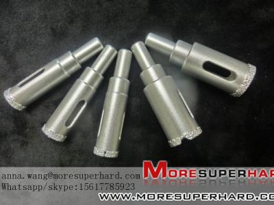 China brazed concrete diamond core drill bits for sale