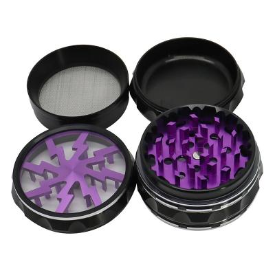 China Grinding Tobacco Herb Easy to Use Superior 2.5 inch Aluminium Different Color Available Herb Grinder for sale