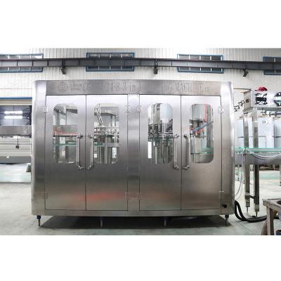 China Full Automatic Beverage Aquatic Plant For 3 In One Pure Water Filling Machine / Mineral Water Filling Machine for sale