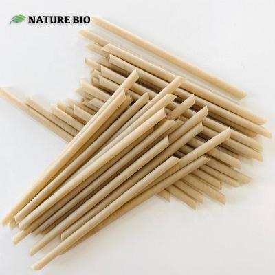 China Drinking/Drinking Straw Sugar Cane Restaurant/Party/Decoration/Wholesale Eco Friendly Biodegradable Disposable Nature Bubble Fiber Straw Tea Bar With Paper Wrap for sale