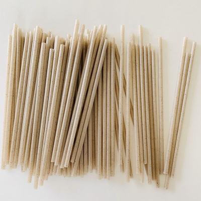 China CE/EU certification and bar accessories disposable type drinking straws cafe pomace drinking straw for sale