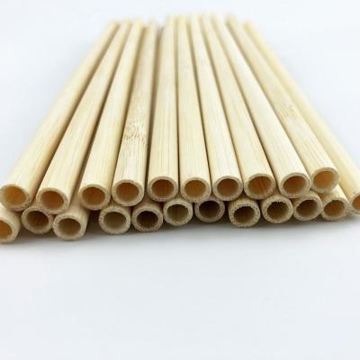 China Straw Bar Accessories Organic Drinking Eco Friendly Biodegradable CLASSIC Straw Natural Wholesale Bamboo 100 Pcs Color Logo Customized for sale