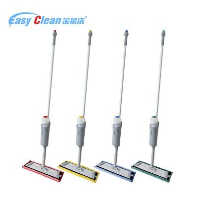 China Sustainable ECG Microfiber Mop Cloth And Aluminum Pole Flat Spray Mop For Waxing for sale