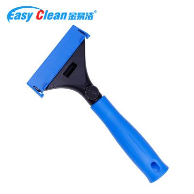 China Disposable ECG Brand Window Floor Scraper With Plastic Handle For Cleaning Chewing Gum for sale