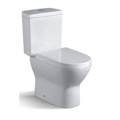 China Double-Flow Ceramic Hotel WC European Standard Toilet for sale