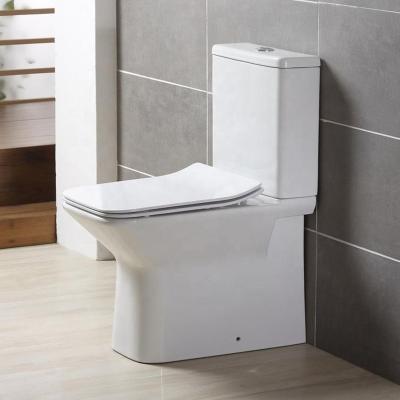 China Saving Ceramic Two Piece Wall Double-Flow Water WC Sanitary Toilet for sale