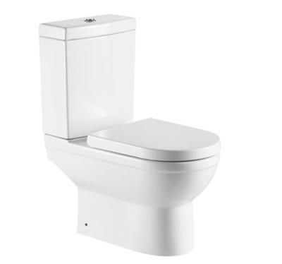 China EUROPEAN Sanitary Ware Ceramic Two Piece Toilet for sale