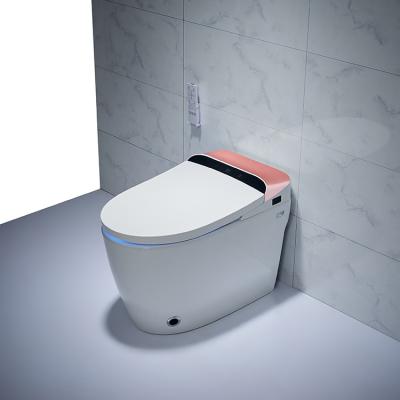 China Automatic operation factory wholesale intelligent ceramic smart toilet automatic toilet for bathroom for sale