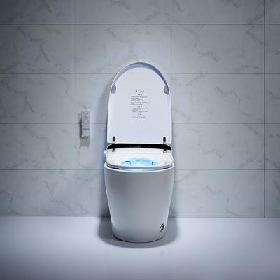 China Automatic Operation Direct Selling Intelligent Sanitary Ware Fully Automatic Inductive Smart Toilet With Remote Control for sale