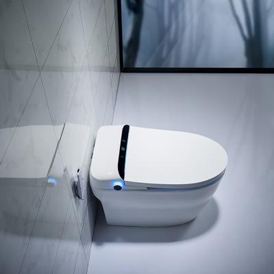 China Modern One Piece Home Bathroom Decoration Simplicity Auto Operation Smart Wc Smart Toilet for sale