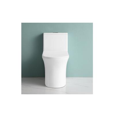 China New 2021 Double-Flow Sanitary Ceramic Bathroom Ware WC Whirlpool Flush One Piece Toilet for sale