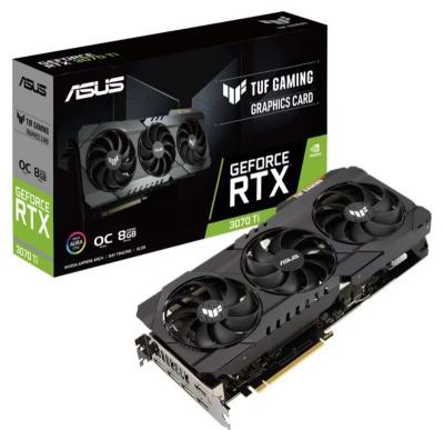 China ASUS TUF-RTX-3070TI-O8GB-GAMING ASUS TUF-RTX-3070TI AUSU 3070 Workstation Spot 8GB for sale