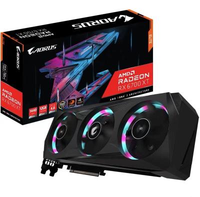 China Workstation GIGAOCTE RX 6700 XT AORUS ELITE Sculpture 12GB GB 6700XT for sale