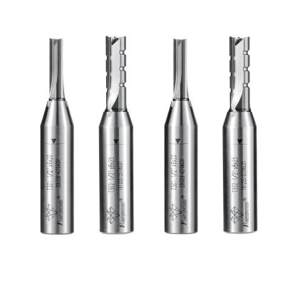 China Smooth TCT Straight Bit 12.7mm Shank Router Bits Straight Milling Cutter CNC Machine Tools à venda