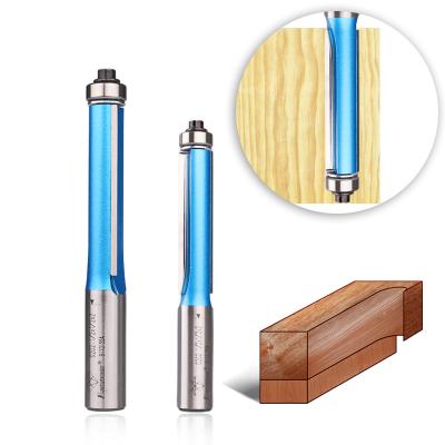 China Lamboss Long Blade Straight Bit With Bearing Woodworking Milling Cutter Trimming Cutter (Lamboss Long Blade Straight Bit With Bearing) - Máquina de corte de madeira para moagem à venda