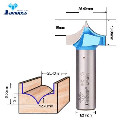 Cina Fabbrica di perforazioni per la lavorazione del legno Lamboss Wholesale Cnc Wood Carving Router Bits Milling Cutter in vendita