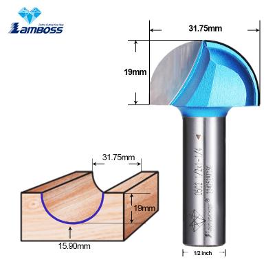 Cina Lamboss Cove Box Bit Tondo Fondo Tuttatore per la lavorazione del legno Router Bit in vendita