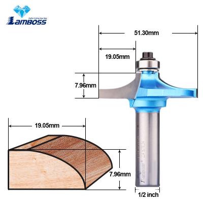 Cina Lamboss Taglio del tavolo Bit per la lavorazione del legno Taglio Router Bit Cnc Trimming Fressing Cutter in vendita