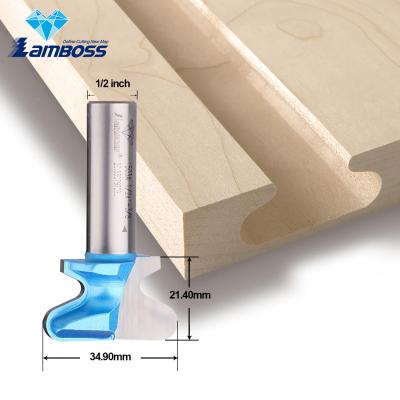 China Lamboss End Mill Router Bit Voor Hout Dovetail Router Bit Een Dubbelvinger Bit Te koop