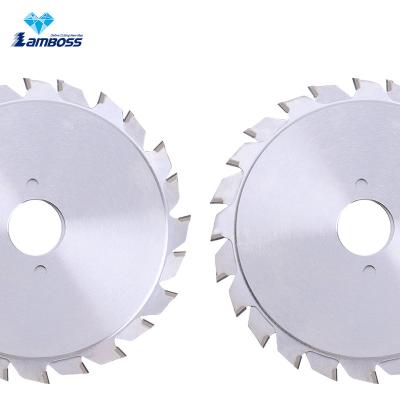 Chine Lamboss PCD Double Scoring Saw Blade Circular Saw Blade Flat Tooth Diamond Blade à vendre