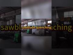 Factory full production line Saw blade quench hardening