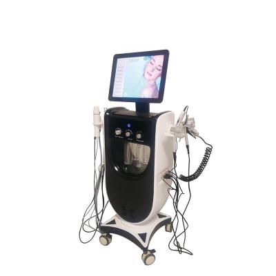 China Augen-Reinigung Hydrafacial-Maschine mit Microdermabrasion 10 in 1 Haut-Behandlung zu verkaufen