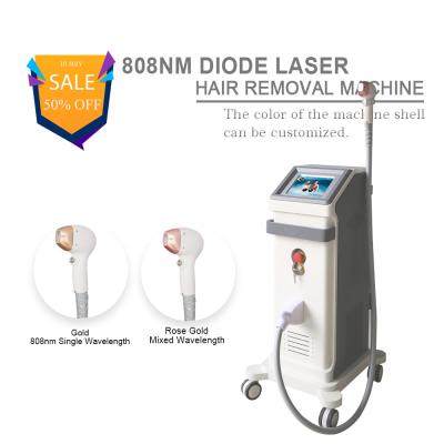 Cina Rimozione permanente femminile dei capelli facciali di depilazione del laser a diodi 808nm di 12mm x di 12 in vendita