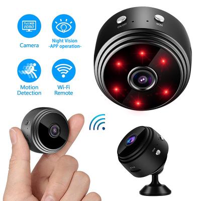 China Other A9 Mini Camera Surveillance 1080p Hd Ip Camera Wireless Wifi Real-time App Cam Ir Night Vision Anti-theft Indoor Security Camera for sale