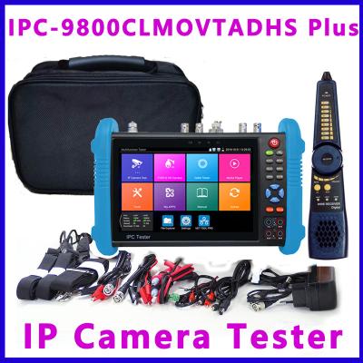 China Ipc 9800 Clmovtadhs Plus Ip Camera Tester 8mp Ahd Tvi Cvi Onvif Rj45 Ipc Tester Poe Wifi H.265 4k Monitor Cctv Tester All In One 1/3 inch for sale