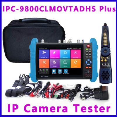 China Ipc Tester 9800 Adhs Plus Cctv Tester Camera Monitor For Security Camera Wifi Monitor Cftv Hd Ip Test Rj45 Hdmi 4k Cable Tester 1/3 inch for sale