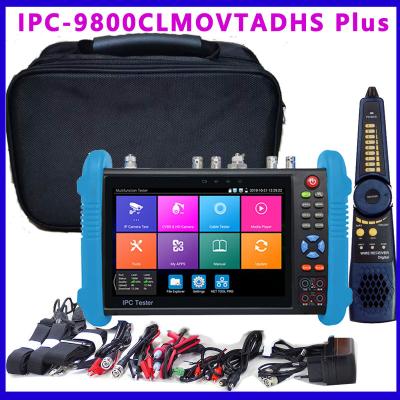 China Ipc Tester Poe Ipc9800movtadhs Plus Video 4k Hd Cctv Tester Ip And Coaxial Tester Rj45 Wifi Ip Camera Tester 7inch Cftv Test Sdi 1/3 inch for sale