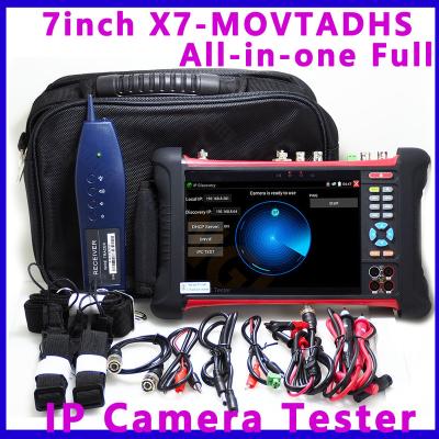 China Cftv Tester Monitor 4k Ahd Tvi Cvi Ipc Tester Poe Ptz All In One Cable Tester X7-movtadhs Ip Camera Tester Cctv Camera Monitor 1/3 inch for sale