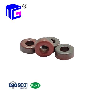 China Wholesale Price 2 Magnet Industrial Red Color 20 AL Value Iron Powder Toroid Material Reference T12-2 for sale