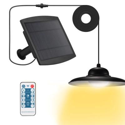 China Dimmable Solar Powered Indoor Cable Ip65 Cable Garden Living Room Indoor Led Pendant Ceiling Light Solar Ceiling Light With Outdoor for sale