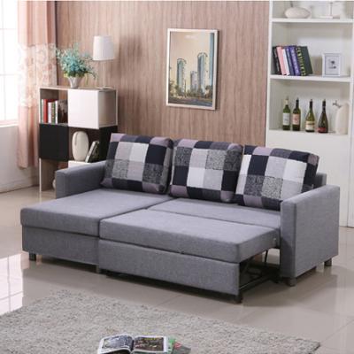 China (Others)Adjustable modern L shaped corner fabric living room furniture sets sofa cama folding for sale