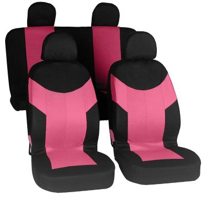 China Sports Environmental protection fabric four seasons general car seat nine-piece set for sale