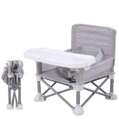 China Portable Outdoor Baby Carry Bag High Chair Modern Folding To Eat Travel Booster Seat With Tray for sale