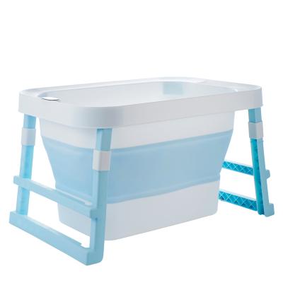 China Collapsible Collapsible Plastic Bath Bucket For Baby Cheap Factory Price Wash Basin Bath Bucket for sale