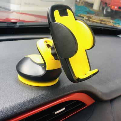 China New Adjustable Smartphone Holder Phone Holder Sliding Type Suction Cup Car Accessories Car Mobile Phone Holder Rail Clip for sale