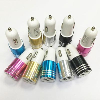 China Custom logo 1A 2A 12w motorcycle/scooter power adapter cheap price mobile car charger in stock for sale