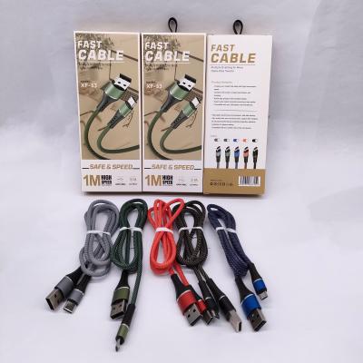 China Cabo Tipo C For iphone Charger Cable Nylon De Carregador Usb Fast Charging V8 Cabo Tipo C For iphone For Vivo Y70s for sale