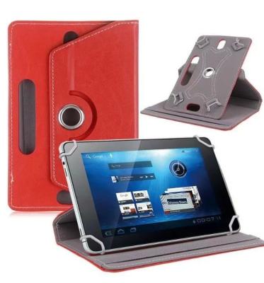 China Fashionable Wholesale Universal 360 Degree Rotating 7 8 9 10 Inch PU Shockproof Leather Stand Tablet Protective Case for sale