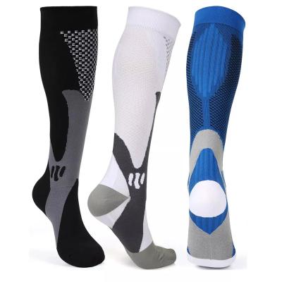 China Breathable Custom Made Golf Soccer Miracle Compression Stockings New Arrival Gym Sports Socks Cycling Men for sale